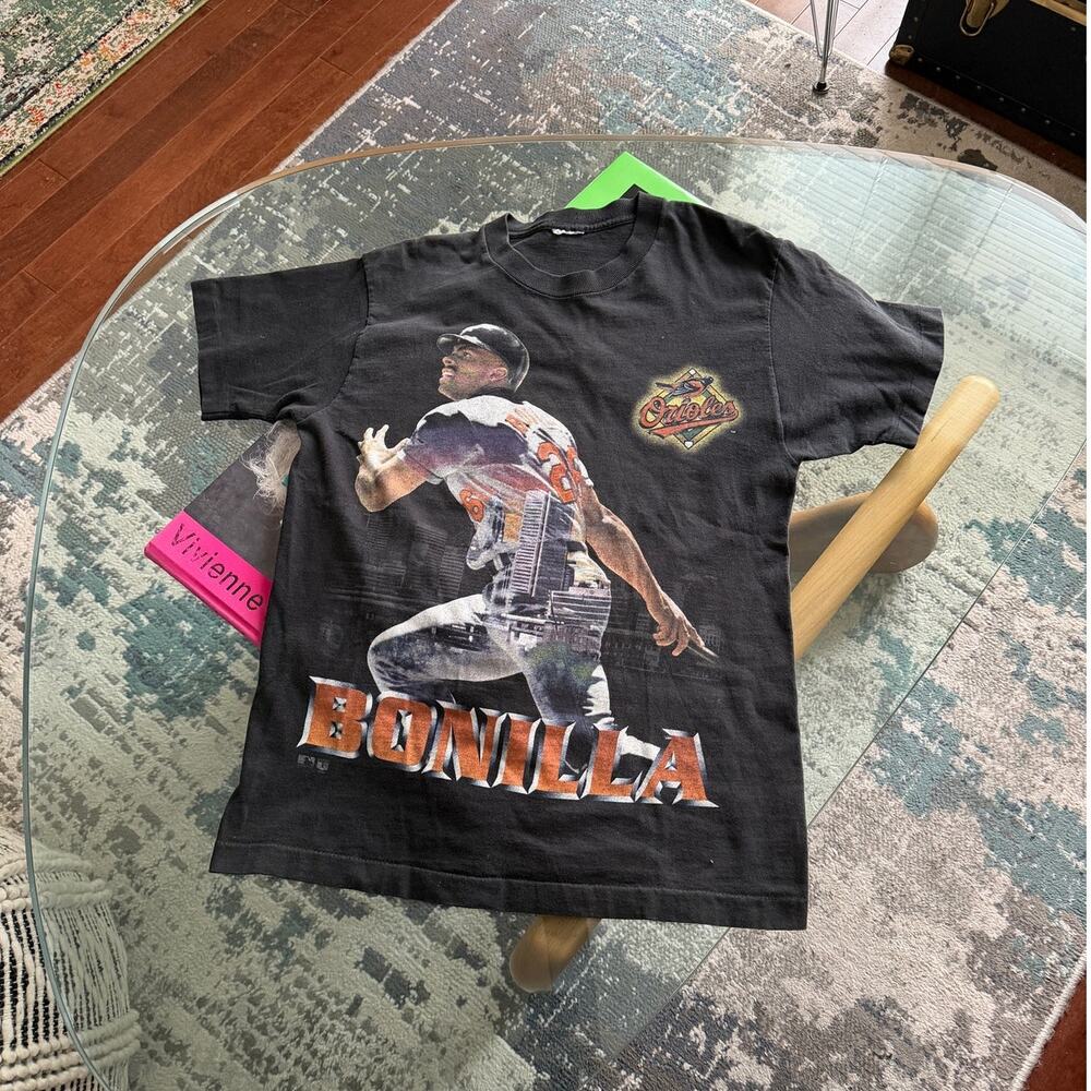 Salem Sportswear Baltimore Orioles 1990's Bobby Bobilla Vintage Tee Shirt